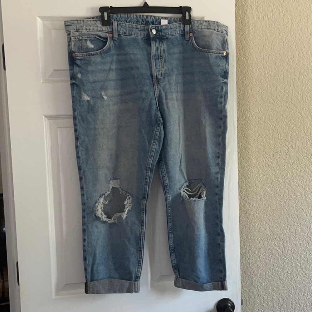 &Denim Boyfriend fit jean